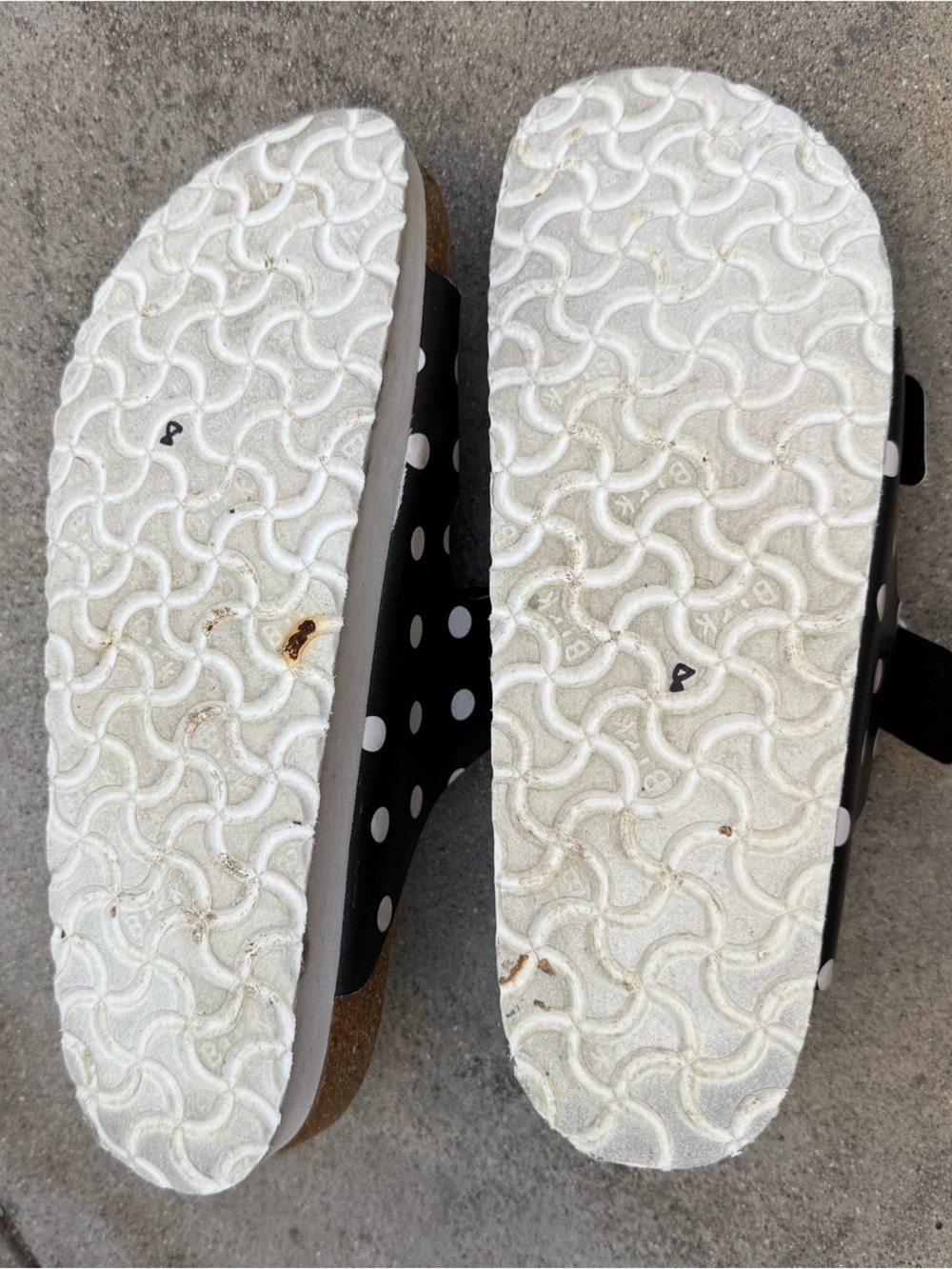 Birkenstock Papillio Polka Dot Arizona Platform Sandal Sz 42 / Women’s 11 - Picture 8 of 8